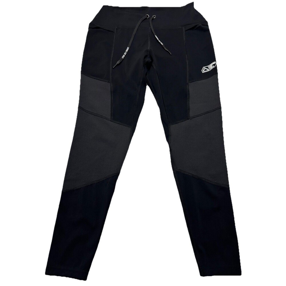 Women's Looking For Wild Climbing Leggings 26" Size Large Black Grey